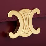 TEEN CELINE LOLA IN SHINY CALFSKIN LIGHT BURGUNDY - Image 5